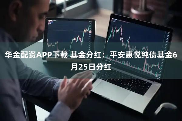 华金配资APP下载 基金分红：平安惠悦纯债基金6月25日分红
